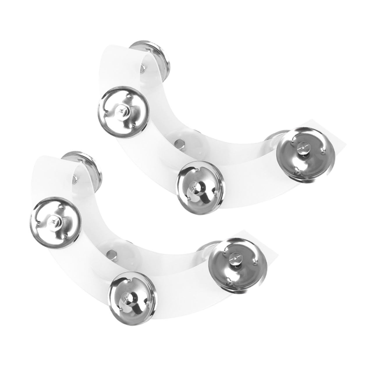 ULDIGI Drum Set Cymbal Tambourine Hi-hat Ring Bell Cymbal Ring Tambourine for Jazz Drums