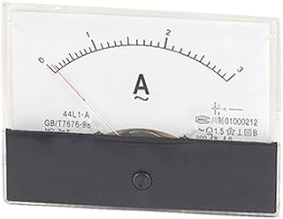New Lon0167 44L1-A Plastic Case 0-3A AC Current Panel Meter Ammeter(44L1-A-KunststoffgehÃ¤use 0-3A AC-StrommessgerÃ¤t Amperemeter