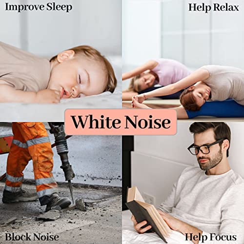 Meditation White Noise Sound Machine with 30 Soothing Sounds 12 Colors Night Light 10 Brightness Levels 32 Volume Level 4 Timers and Memory Function Sleep Machine for Baby Kids Adults (Wood Grain)