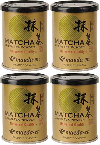 Maeda-en Shiki Matcha Green Tea Powder Pack of 4