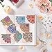 Lxmsja 8 Pcs Diamond Art Bookmarks Kit for Adults, DIY Leather Diamond Painting Corner Bookmarks Kits for Book Lovers, Small Mini Diamond Art Projects Kits for Adults Women(Mandala)