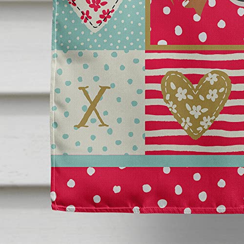 Drapeau Papillon Love en toile épaisse grand format multicolore résistant