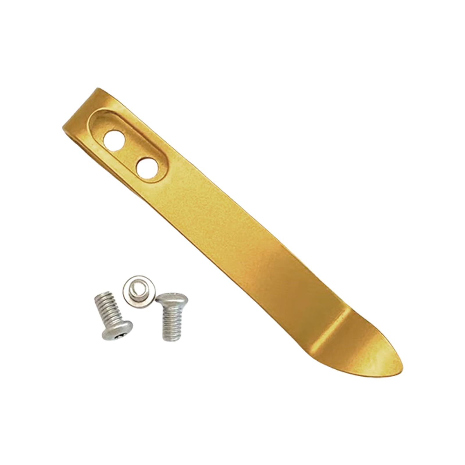 Woedpez Gold 7 Reinforced 420Ss Folding Cutter Clip Corrosion-Resistant Multi-Tool Holder For Assemblies Craft Pockets Clip