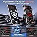Coneclat for MagSafe Car Mount Magnetic Phone Holder for Car [2025 Upgraded 22X Magnets & Double-Hooks] Phone Holders for Your Car Stand for Dashboard Vent GPS for iPhone 17/16/15/14/13 Android etc
