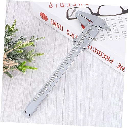 Calibrador Vernier ARTIBETTER de acero carbono 150mm miniatura 4