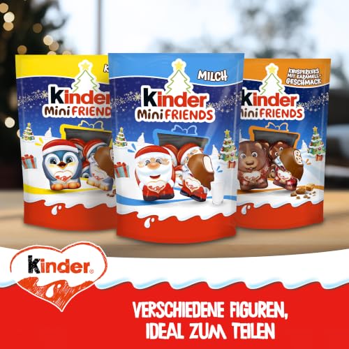 kinder Mini Friends Milch, Schokoladen-Spezialität zu Weihnachten 122 g – Ansicht 3