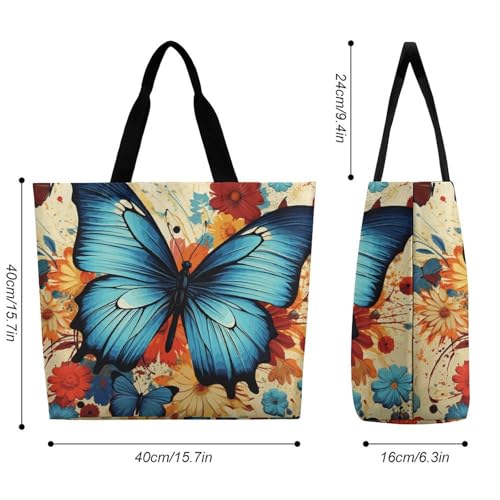 Brook Trout Fly Fishing Beach Bag Reusable Tote Bag Foldable Grocery Bags Women Shopping Bags for Daily Essentials2