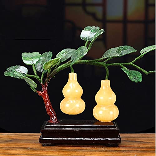 Jade Bonsai Money Tree Indoor Feng Shui Kürbis Topfpflanzen Good Luck Bonsai Home Office Decor Gute Geschenke Für Mütter Und Freunde Nachahmung Künstlicher Pflanzen - Image 5