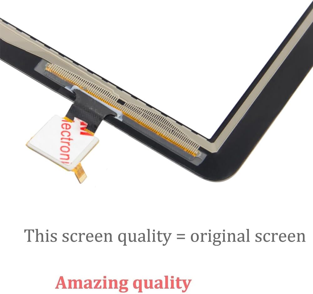 for Fire HD 8 /HD 8 Plus Tablet (12th Generation Released in 2022/2024) R2SP8T R24SB8 Screen Digitizer Replacement Panel Front Glass Lens, for Fire HD 8 /HD 8 Plus 12th Gen and Tecno Tablet T805S
