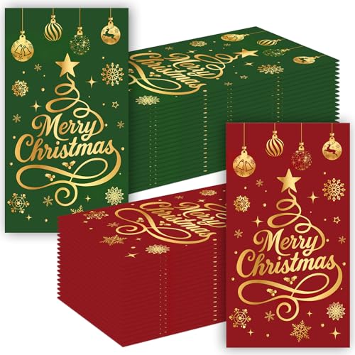 Weihnachtsservietten, 40 Stück Mit Festlichen Motiv, Christliche...