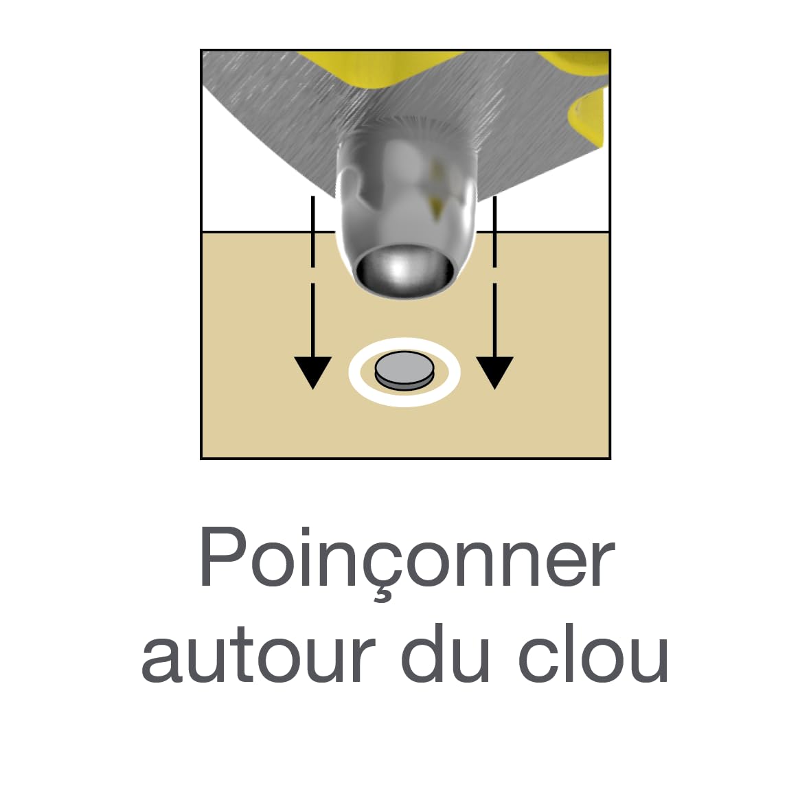 Arrache-Clous Sylvapro® Leborgne – Outil Forgé et Trempé Haute Résistance avec Poinçon Intégré et Double Pince – Extraction Facile des Clous pour Charpente, Menuiserie et Construction Ossature Bois