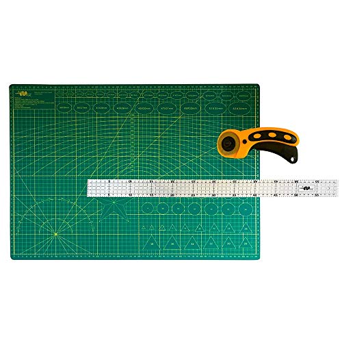 Kit Base De Corte A2 45x60 + Cortador Manual 45m Régua 5x60