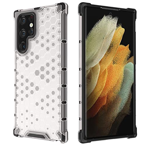 Image of Glasgow Back Case Cover Designed for Samsung Galaxy S22 Ultra 5G - Transparent