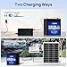 DC HOUSE 12V 6Ah Mini Lithium LiFePO4 Deep Cycle Battery, 4000+ Cycles Lithium Iron Phosphate Rechargeable Battery for Lighting, UPS, Power Wheels, Fish Finder, RV, Ride-on Toy, Camping, Built-in BMS