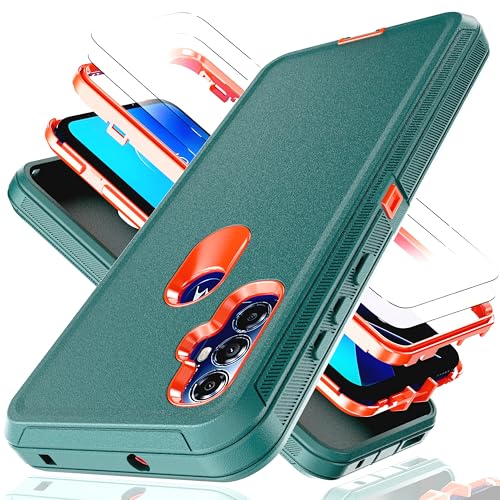 Coque Moto G Pure antichoc 3 en 1 ultra robuste avec double film protecteur