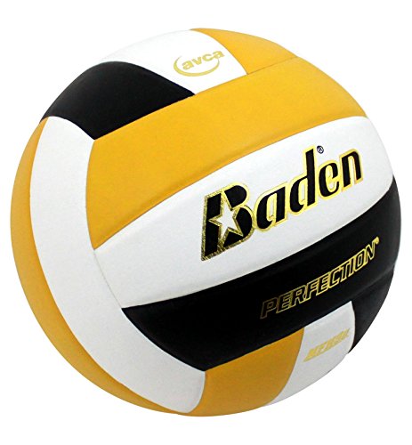 Image of Baden | Perfection | Premium Leather | Indoor Official Game Volleyball | 13U to College | Official Size + Weight | NFHS + AVCA Approved