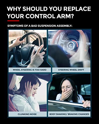 Kax 2Pcs K90489 Rear Upper Control Arm Assembly Suspension Kit For 2003-2011 Element / 2002-2006Cr-V #TOP6