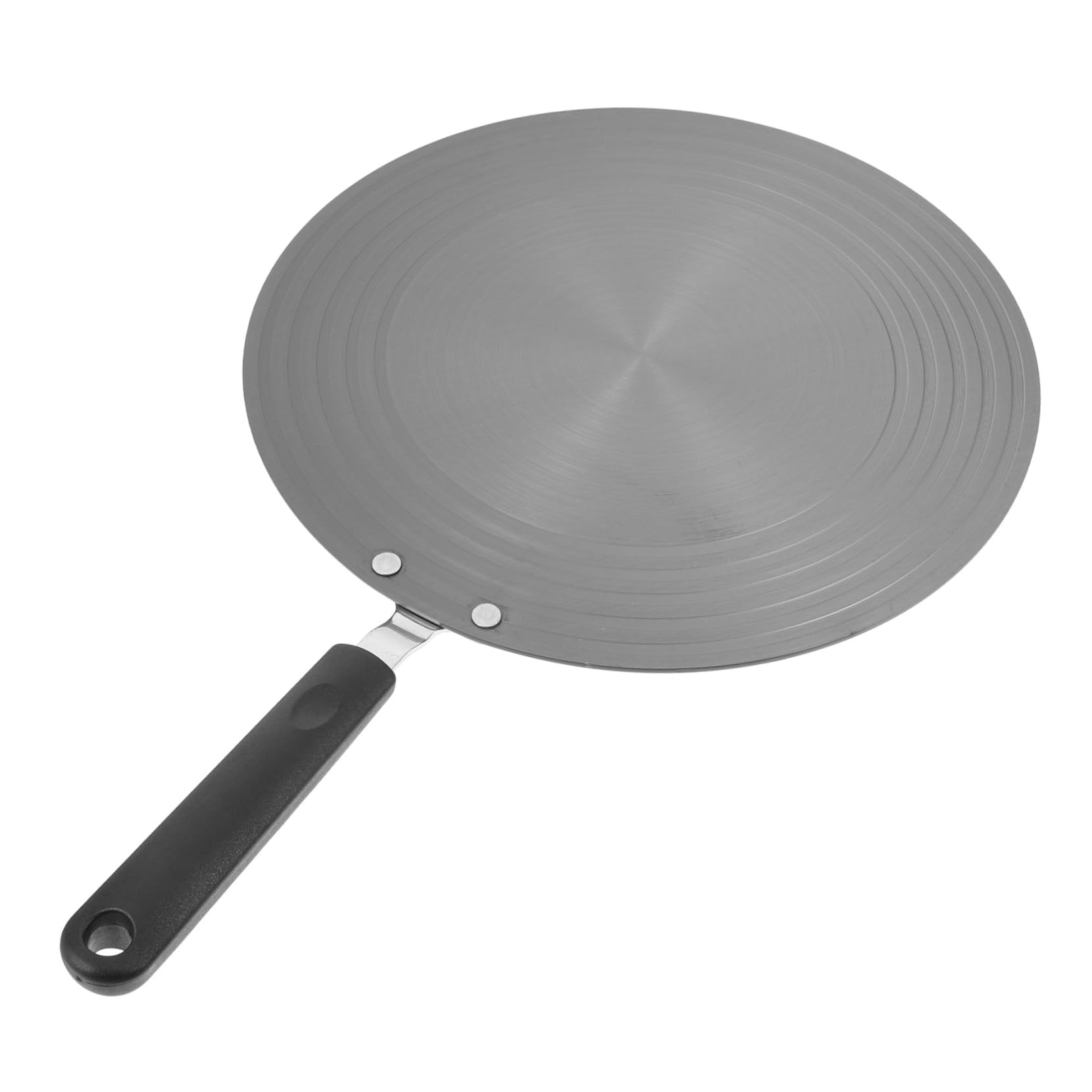 COLLBATH Placa Guía Térmica para Ollas 28cm X 3mm con Mango Desmontable Placa de Conducción Calor Antideslizante Multifuncional para Cocinas Gas y Eléctricos Bandeja Descongelación