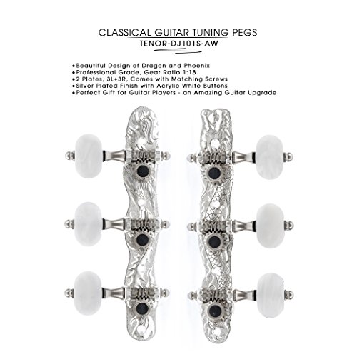 image for Tenor Guitar Place DJ101S-AW TENOR Classical Guitar Tuners