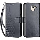 Coque pour Samsung Galaxy J6 2018, Coque Samsung Galaxy On6, Etui Protection Housse Premium Cuir de Portefeuille en Fermeture Magnétique Flip Case pour Samsung Galaxy J6 2018 / On6 Coque (Noir) Coque pour Samsung Galaxy J6 2018, Coque Samsung Galaxy On6, Etui Protection Housse Premium Cuir de Portefeuille en Fermeture Magnétique Flip Case pour Samsung Galaxy J6 2018 / On6 Coque (Noir)