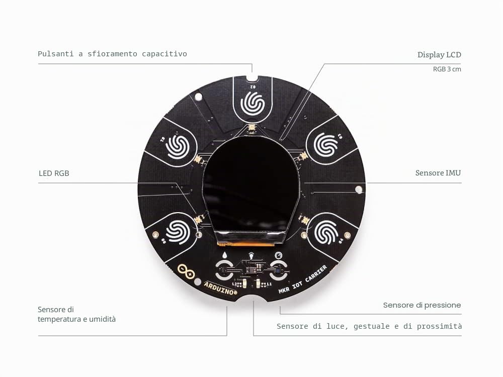 Arduino OPLA Kit [AKX00026] - Kit interattivo per la creazione di progetti IoT e automazione, ideale per maker e sviluppatori