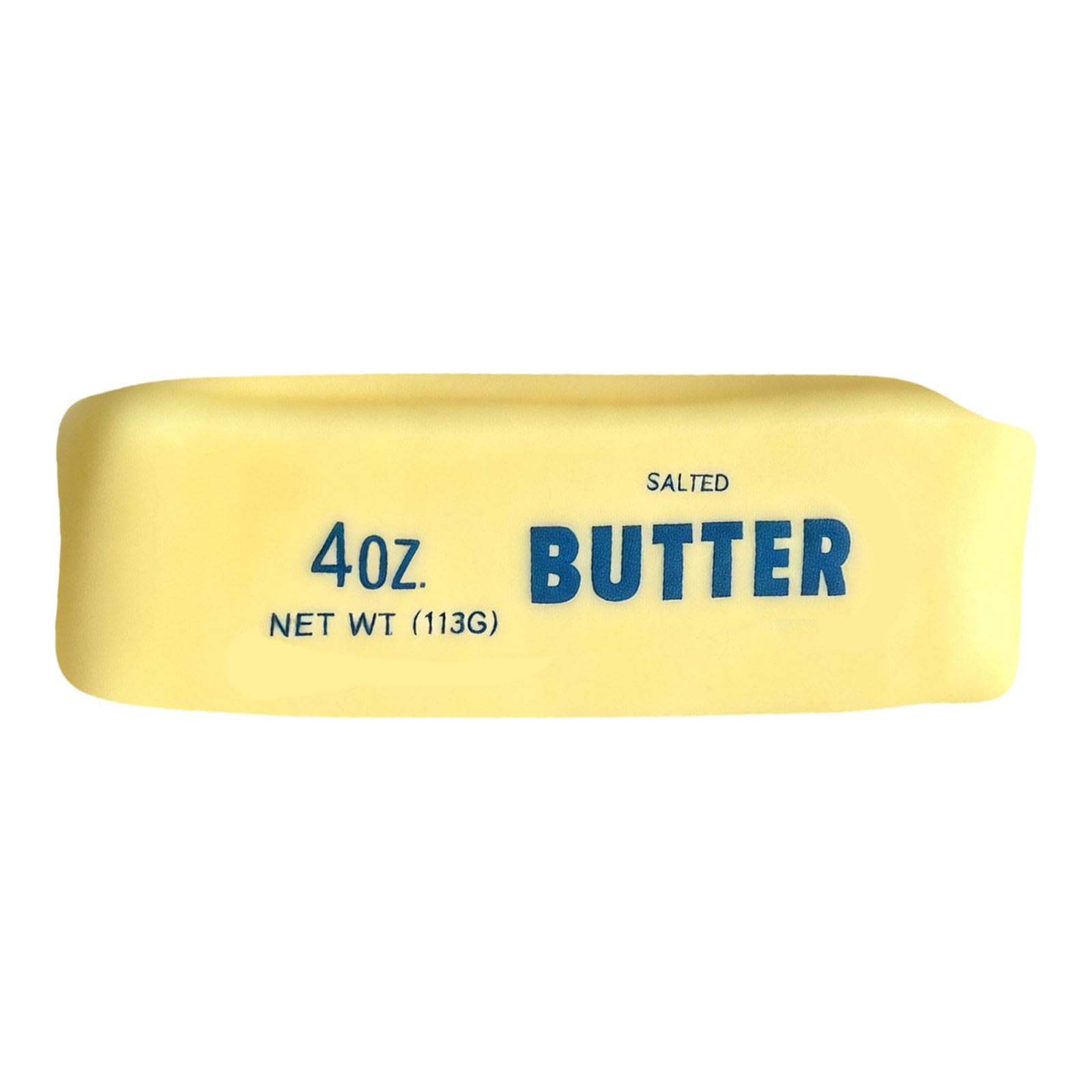 Crunchy Squishy ASMR Bead Filled Stress Relief Squeeze Fidget Toy，Butter