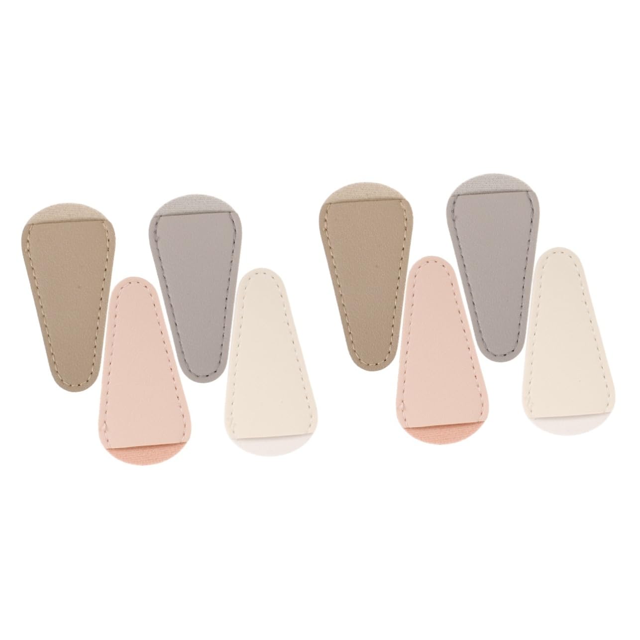 Beatifufu 2sets Protective Cuticle Nipper Cover Cuticle Scissor Protector Beauty Scissors Cover 4pcs*2