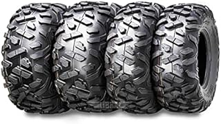 Set 4 ATV UTV Tires 26x9-12 & 26x11-12 for 14-17 Polaris Ranger 900 CREW/XP