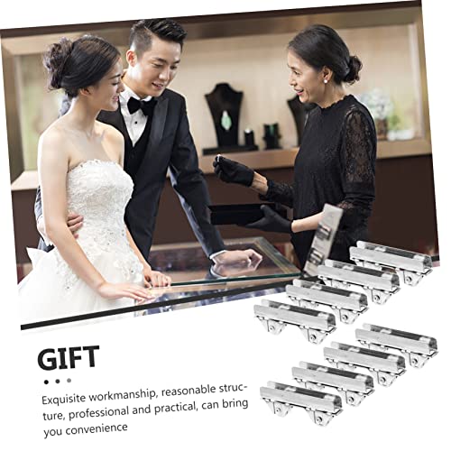 Hemobllo 16 Unidades Roldanas de porta de vidro rolos de porta de tela polia deslizante de aço polia