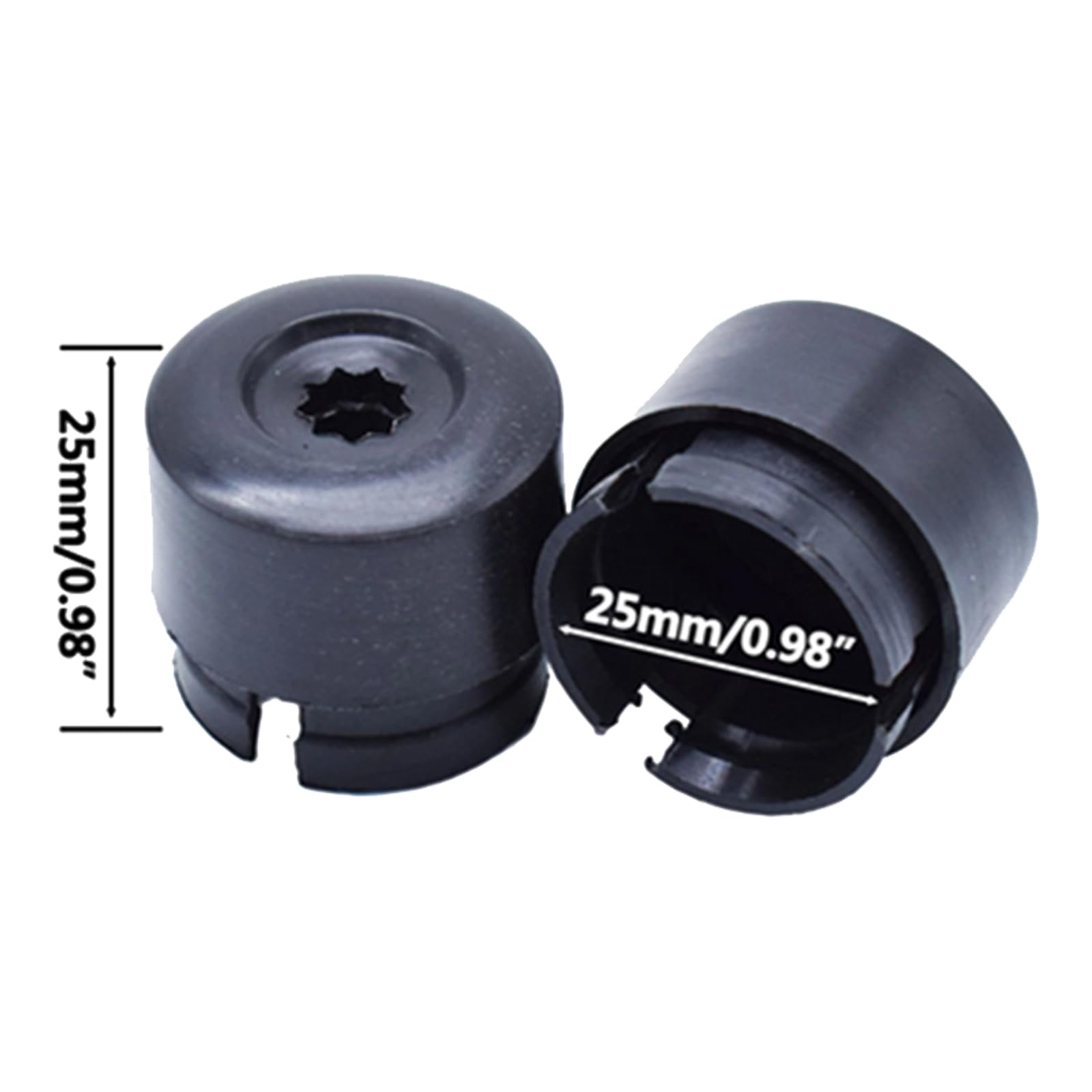Tappi per bulloni da 19 mm, 20 pezzi, coprimozzo per VW T5 T6 2003-2020, nero