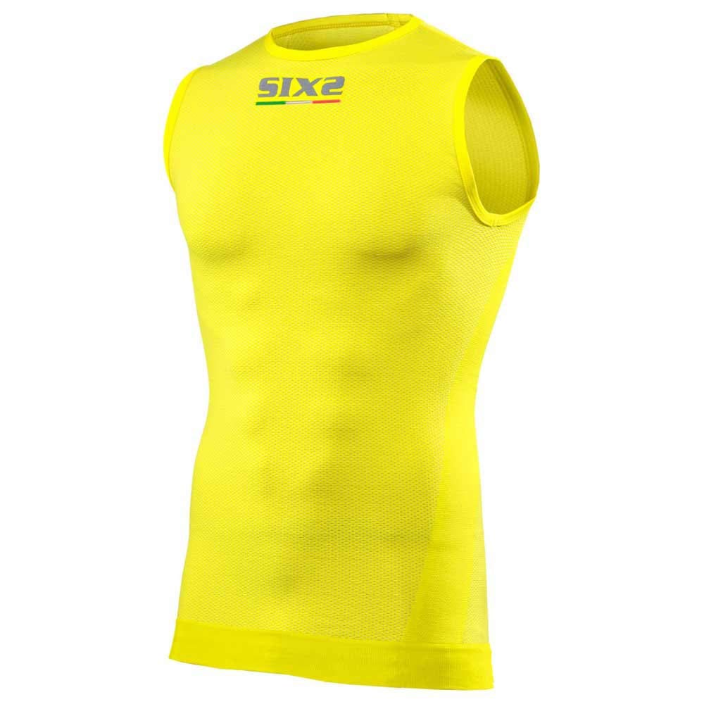 SIX2 Yellow Smanicato Carbon Underwear Unisex Adulto