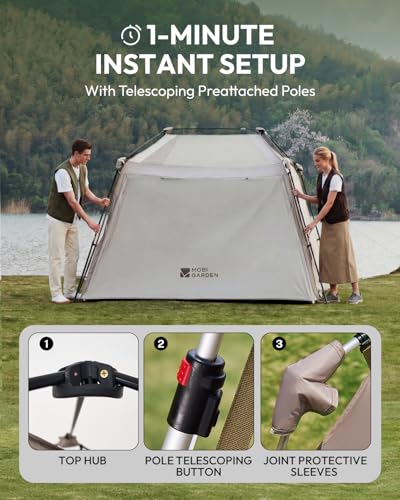 Carpa instantánea Mobi Garden Skyloft 4/8 personas miniatura 2