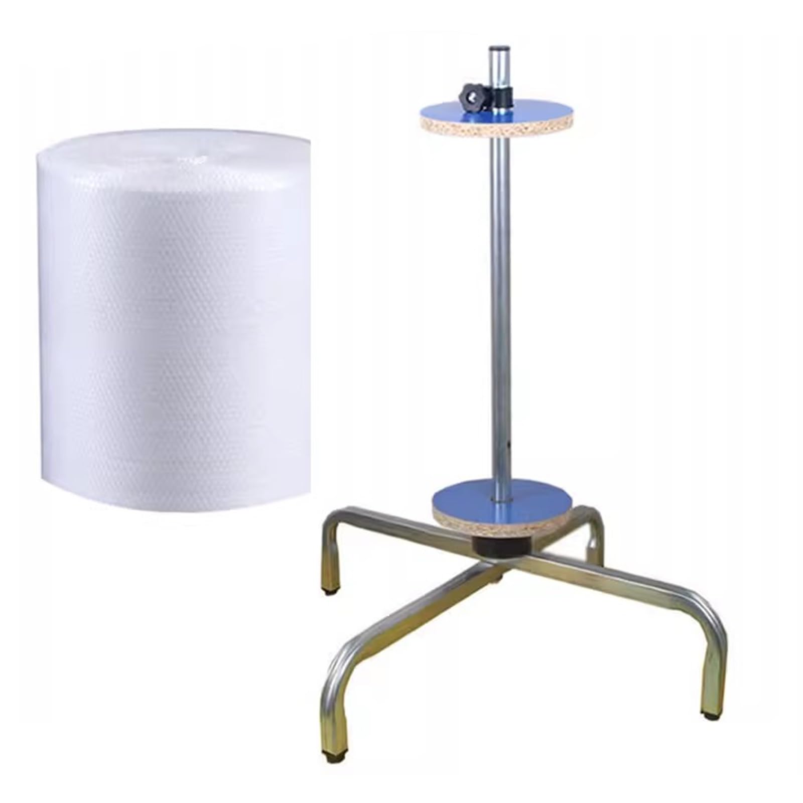 Dispenser per rotolo resistente per pellicola da imballaggio, può contenere rotoli fino a 150 cm, ideale per spedizioni, stoccaggio e tenuta in schiuma, design durevole per uso commerciale