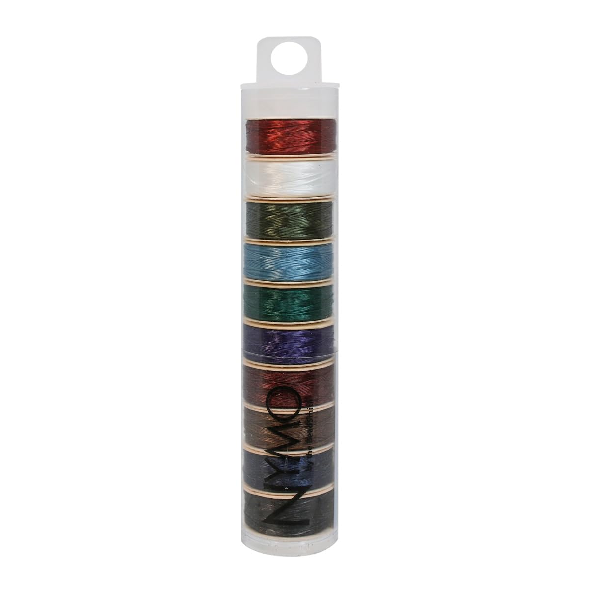 Nymo Beading Thread Mixture Size D 10 Bobbins Mix2