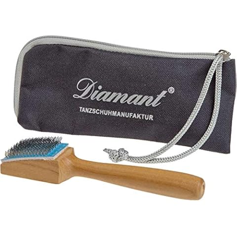 Diamant - Aufraubürste für Tanzschuhe mit Rauledersohle, mit Etui, Schuhbürste, Tanzschuhbürste Cover