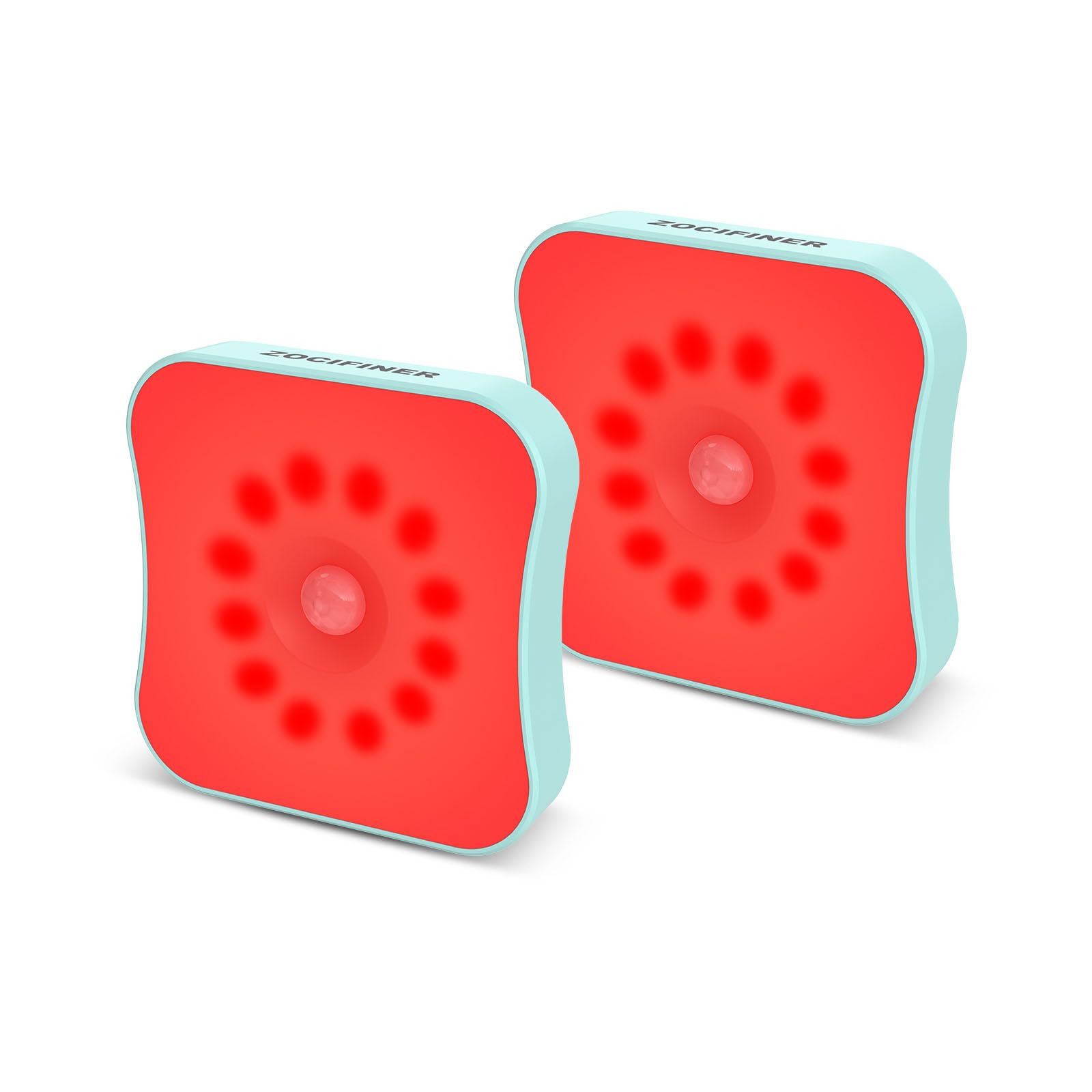 ZOCIFINER Red Light Motion Sensor Night Lights Rechargeable Battery Red Lights Stick On Magnetic Red Light 670nm RedLight Night Lights for Sleep,