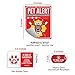 Pet Alert Fire Rescue Sticker - (4) 5