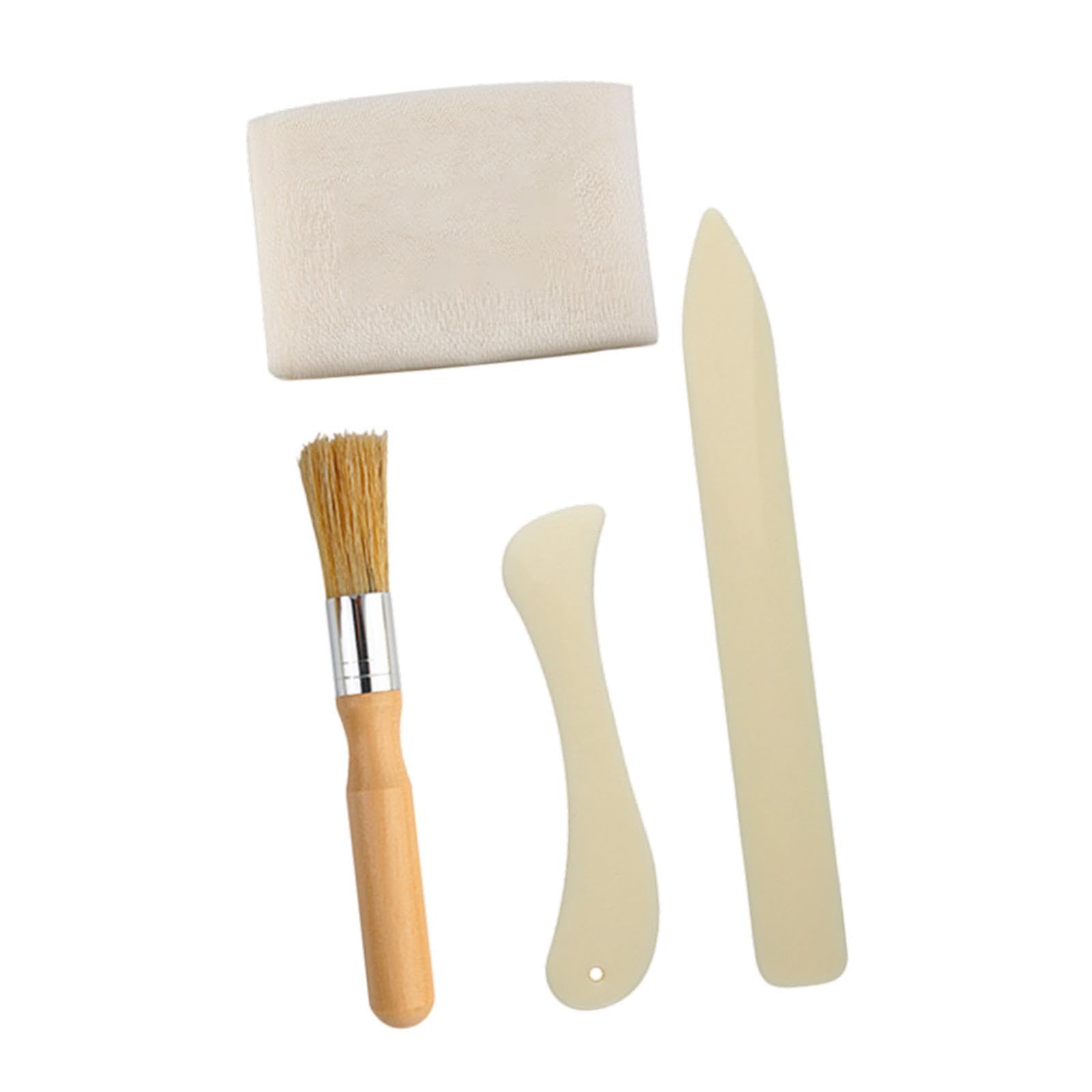 SM SunniMix Book Binding Cloth Kit Repair Cloth Bookbinding Kit Brush Material Kit for Broken Books Notebooks Bible Magazines Journals, 200cm Cloth Set