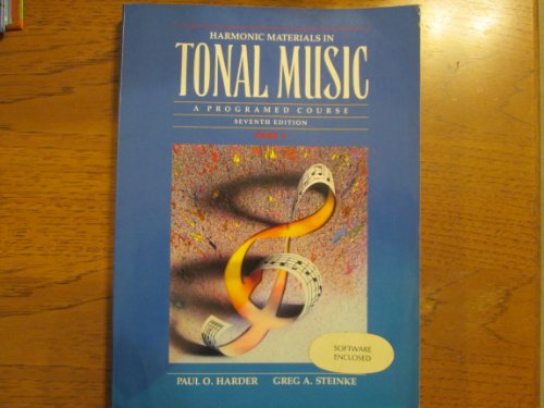 Harmonic Materials in Tonal Music a Programmed ... 0205158137 Book Cover