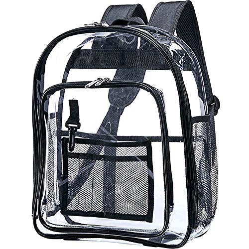 Prterver Mochila De Cego Pesado, Mochila Escolar De Seguridad Transparente, Mochila De Perspectiva Para Trabajo, Control De Seguridad Y Viaje