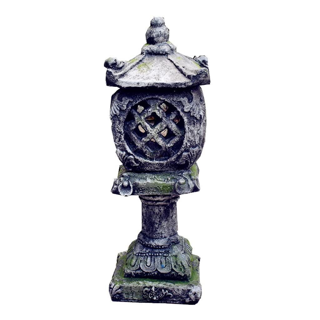 Statua ogrodowa Ogród Na zewnątrz Retro Dziedziniec Dekoracyjne ozdoby Ogrodnictwo Kreatywne oświetlenie dekoracyjne, używane na balkonie/tarasie/ozdobach trawnika Dekoracja ogrodowa good