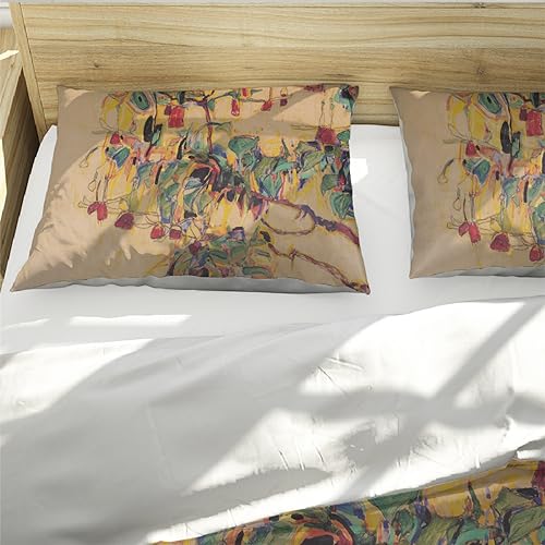 Housse de couette Egon Schiele durable et résistante avec fermeture éclair - 5
