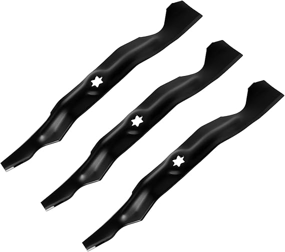 Barbie Ryden 2 Lame Di Ricambio Per Tosaerba Cub Cadet E MTD - Modelli Compatibili 942-0616, 742-0616, Ecc. Lame Tagliaerba - Foto 5