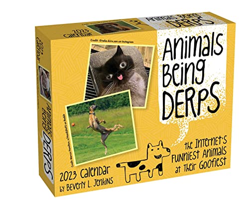 Snapklik com : Animals Being Derps 2023 Day to Day Calendar: The