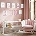 Ucninvd Pink Bow Wall Art Posters Set of 9 Trendy Coquette Preppy Wall Decor Paintings Disco Ball Girly Room Decor Aesthetic Canvas Pictures Prints for Bathroom Living Room Dorm 8x10Inch Unframed