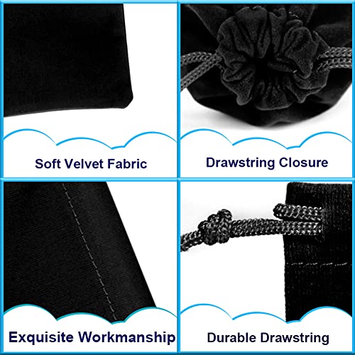 Shintop 10Pcs Velvet Drawstring Bags Wedding Gift Bags Velvet Cloth Jewelry Pouches thumb #2