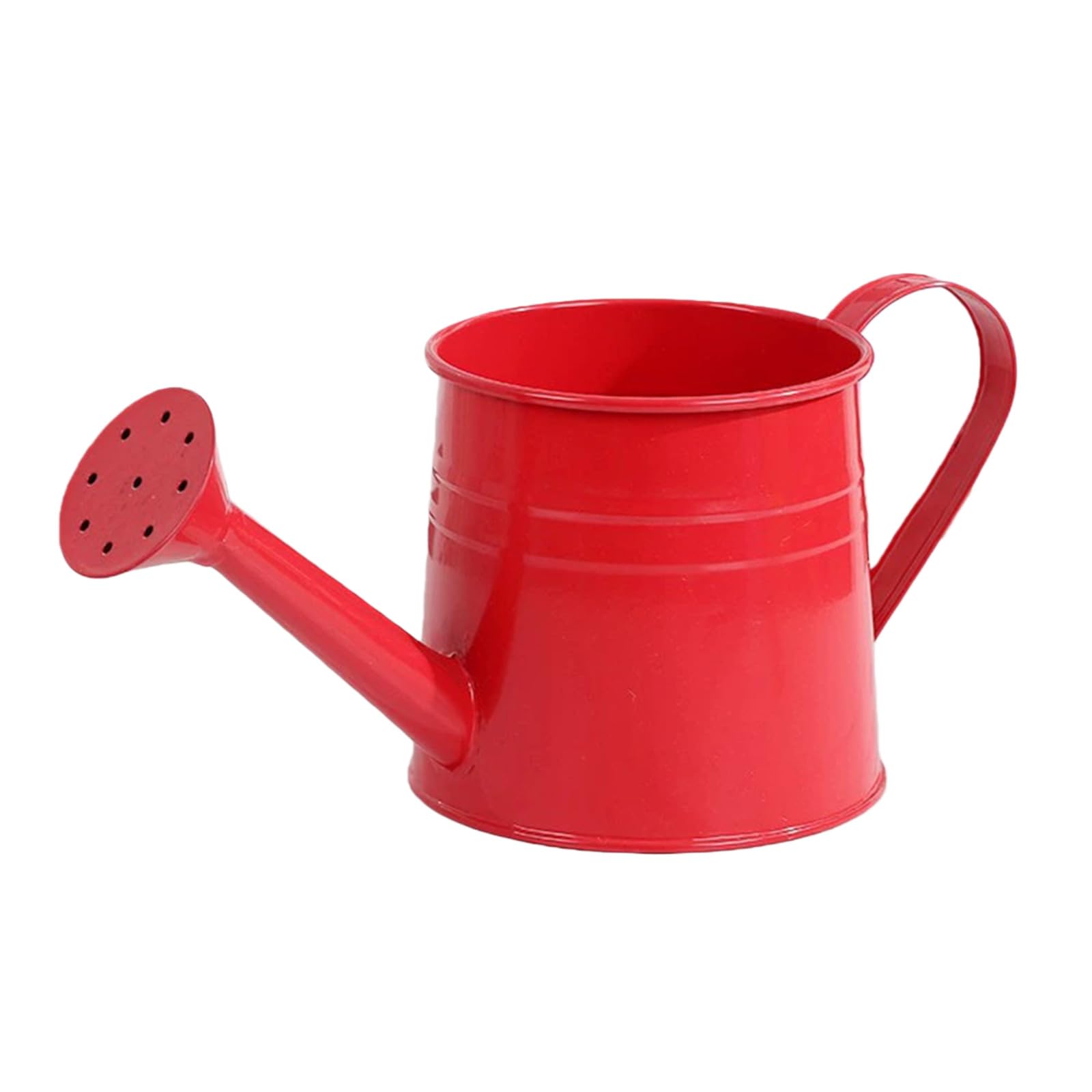 Flower Long Spout Water Can for Kids Adult with Sprinkler Head Mini Small Water Spraying Pot Sprinkle for Gardening Watering/Sprinkling (Red)