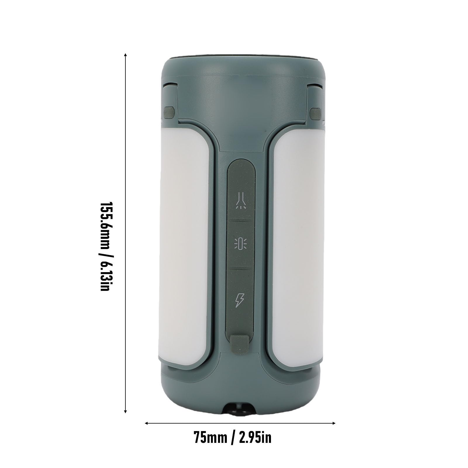 Focket Lanterna da Campeggio Pieghevole, Ricaricabile LED 10000mAh, per | Lampada da tenda sospesa impermeabile IP54, 4 modalità dimmerabile con Power Bank per emergenza esterna