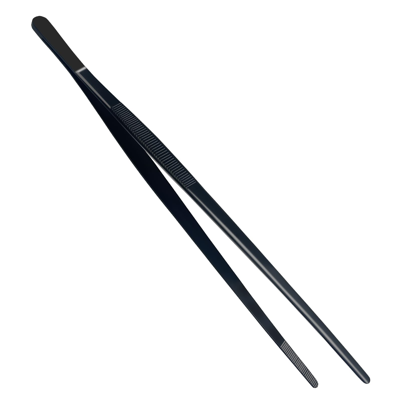 10-Inch Culinary Kitchen Tweezers Stainless Steel, Professional Chef Tweezers for Plating, Cooking, Food Design