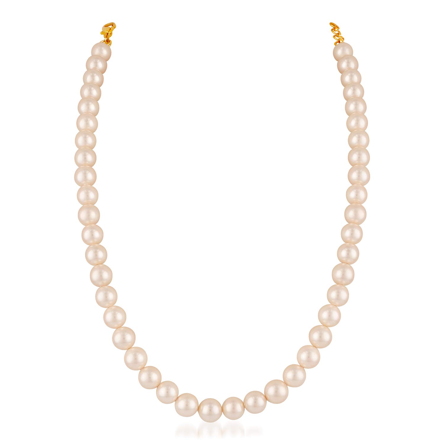 Oviya Gold Plated Exquisite Necklace with Cream Beads for women NL2103731GCre (B07J1471KD) Amazon Price History, Amazon Price Tracker